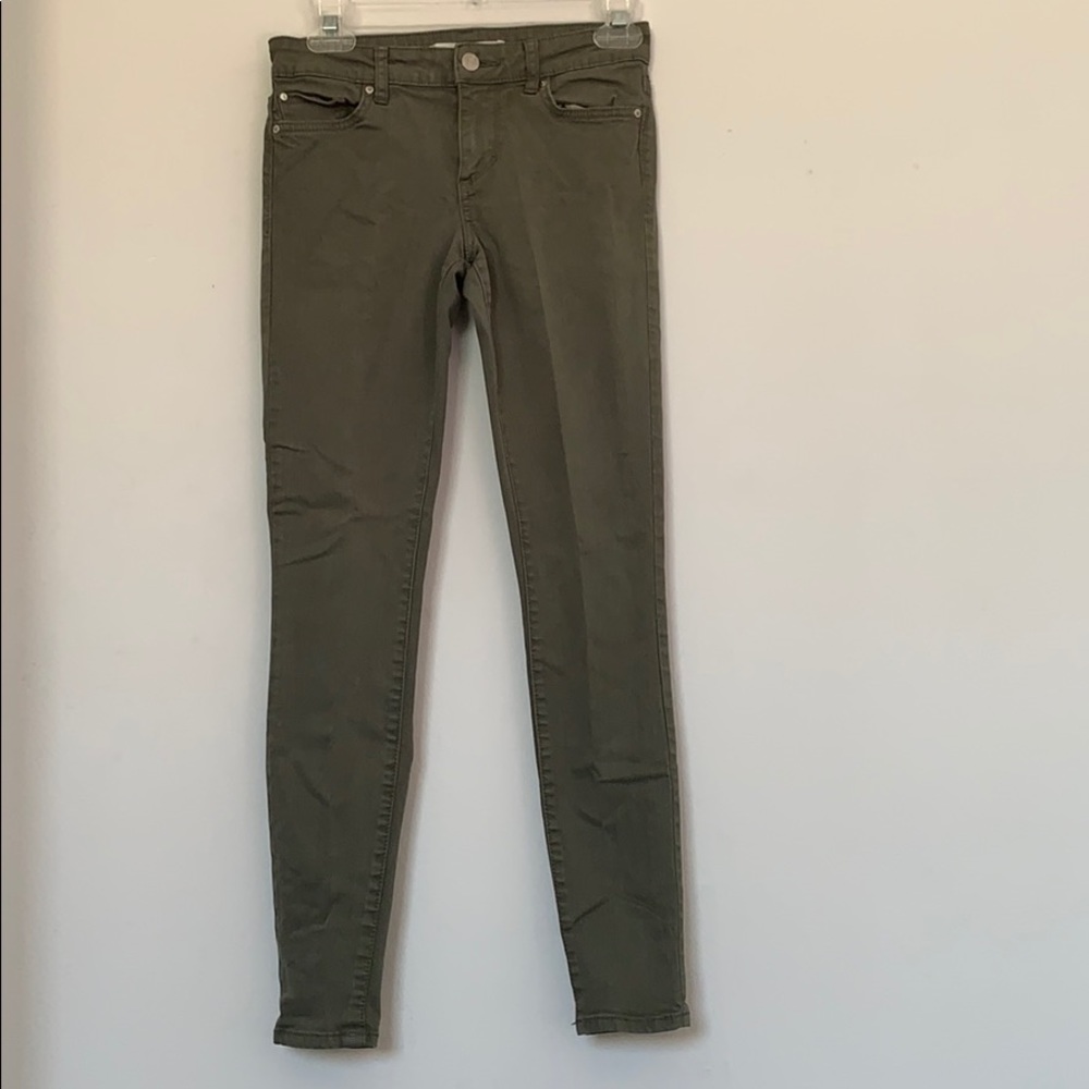 Else Olive Skinny Jeans
